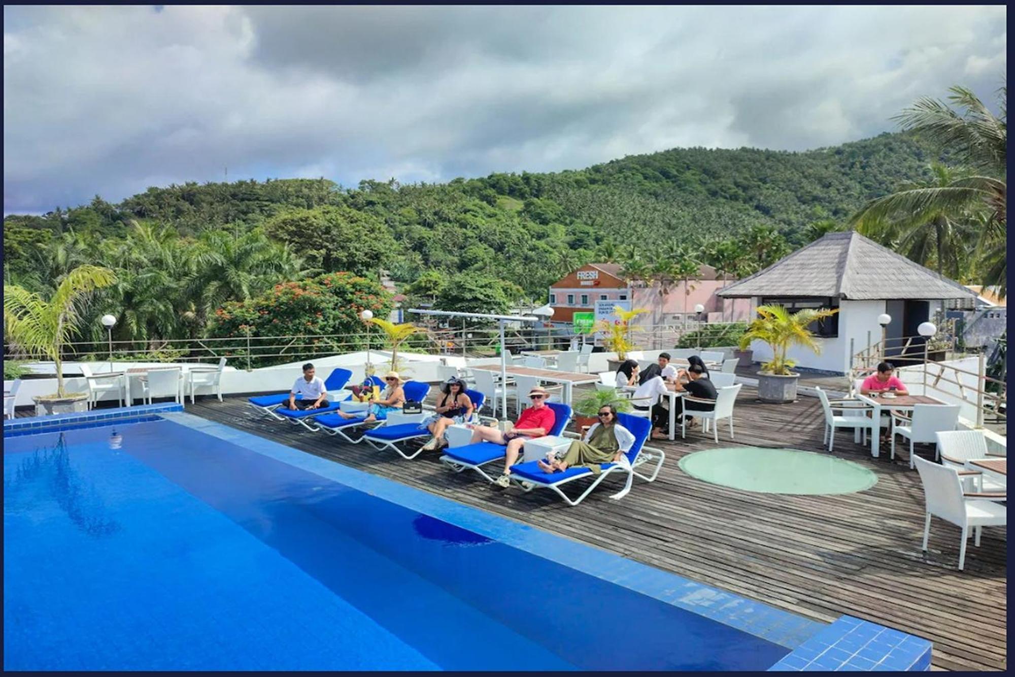 Taman Unique Hotel Senggigi Eksteriør bilde